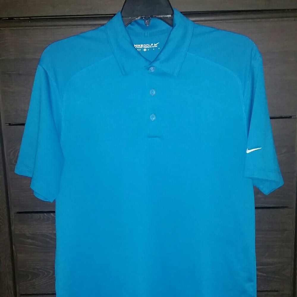 Nike Men's Turquoise Dri-Fit